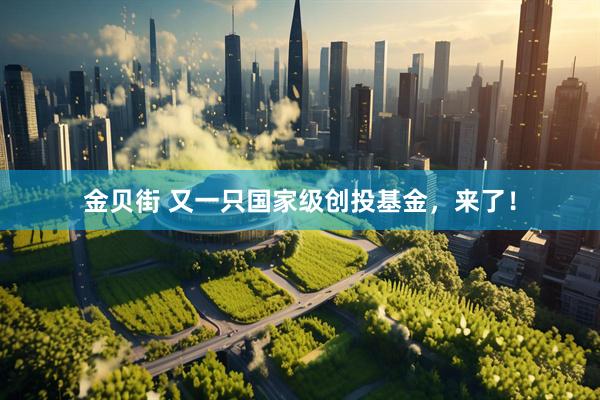 金贝街 又一只国家级创投基金，来了！